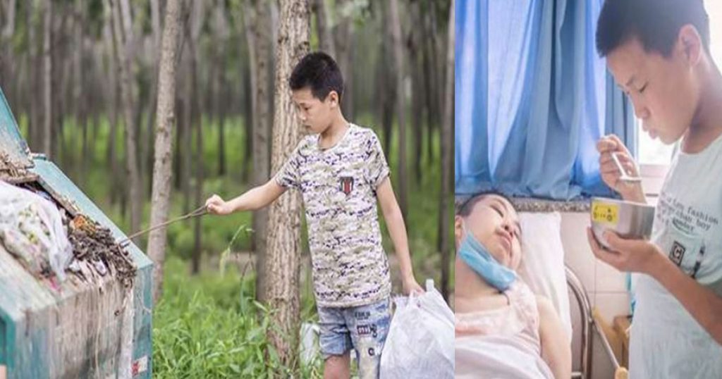 Young-Boy-Collects-Trash-So-He-Can-Help-His-Sick-Stepmother